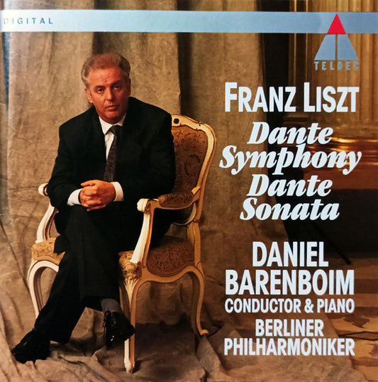 Franz Liszt – Daniel Barenboim, Berliner Philharmoniker : Dante Symphony • Dante Sonata (CD)