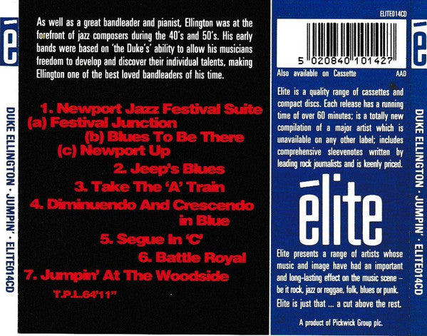 Duke Ellington : Jumpin' (CD, Comp)
