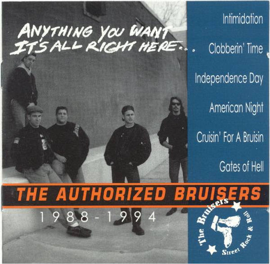 The Bruisers* : The Authorized Bruisers 1988-1994 (CD, Comp)