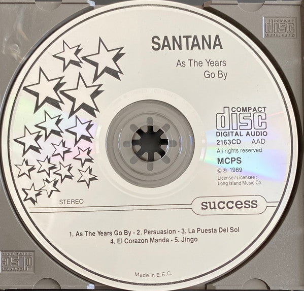 Santana : As The Years Go By (CD, Comp)