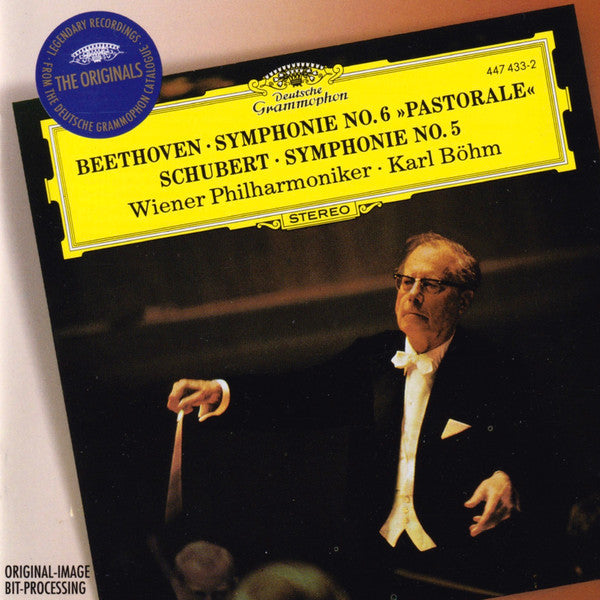 Beethoven*, Schubert* - Wiener Philharmoniker · Karl Böhm : Symphonie No. 6 »Pastorale« · Symphonie No. 5 (CD, Comp, RE, RM)