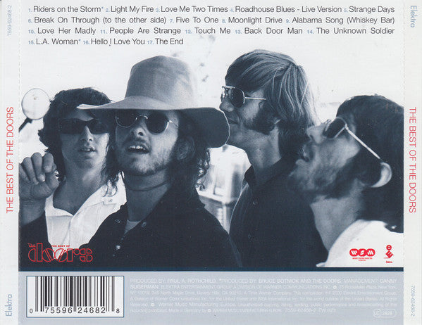 The Doors : The Best Of The Doors (CD, Comp, RM)
