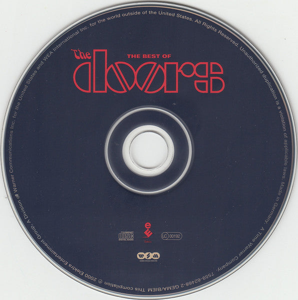 The Doors : The Best Of The Doors (CD, Comp, RM)