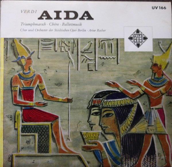 Giuseppe Verdi : Aida - Triumphmarsch / Chöre / Ballettmusik (7", Mono)