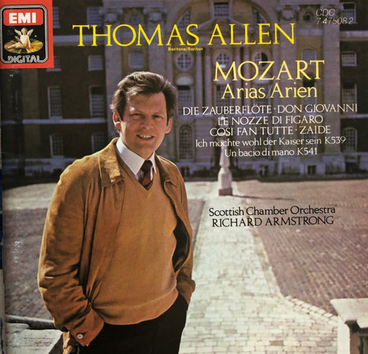Thomas Allen, Wolfgang Amadeus Mozart : Arias Arien (CD)