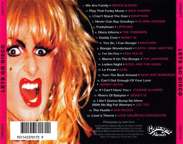 Various : Let's Go Disco (CD, Comp)