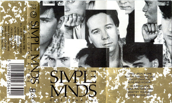 Simple Minds : Once Upon A Time (Cass, Album)