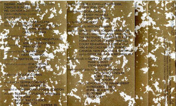 Simple Minds : Once Upon A Time (Cass, Album)