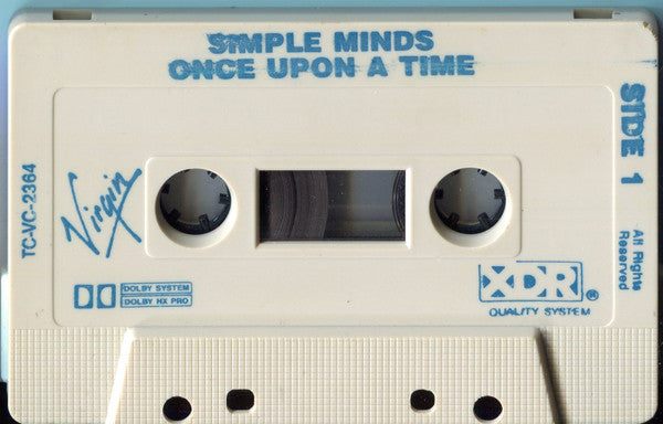 Simple Minds : Once Upon A Time (Cass, Album)