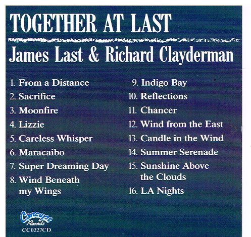 Richard Clayderman & James Last : Together At Last (CD, Album)
