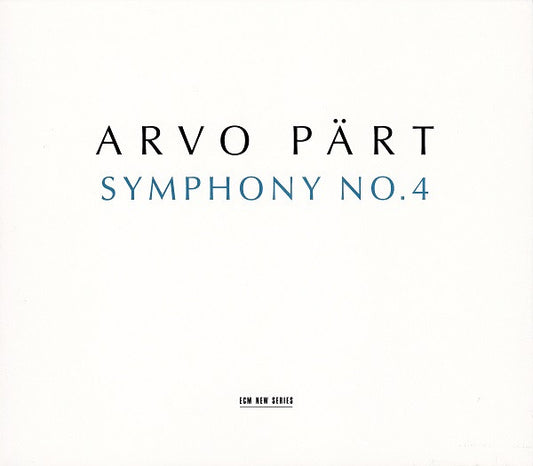 Arvo Pärt : Symphony No. 4 (CD, Album, EDC)