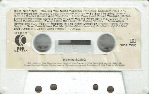 Various : Reminiscing (Cass, Comp)