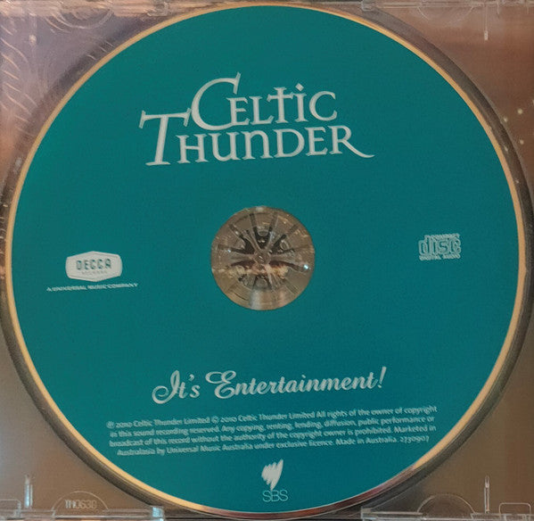 Celtic Thunder (2) : It's Entertainment (CD, Album)