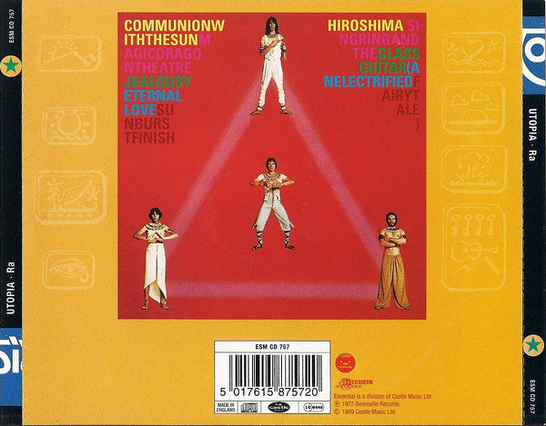 Utopia (5) : Ra (CD, Album, RE, RM)