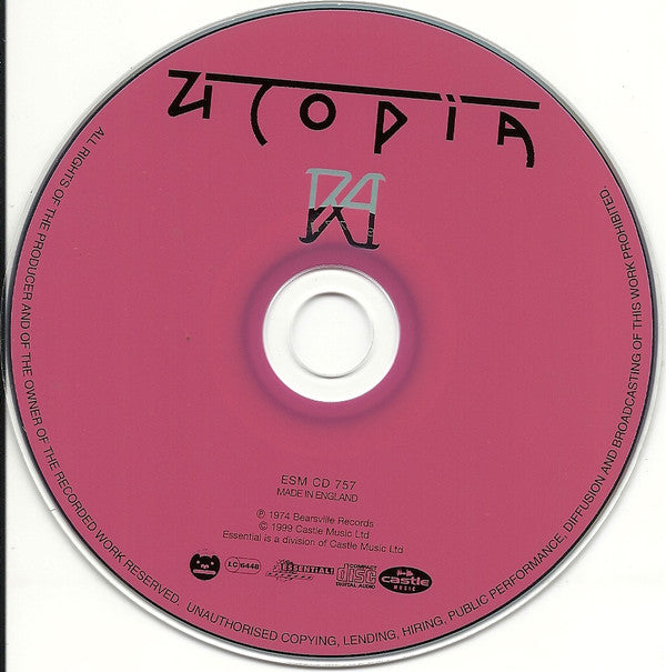 Utopia (5) : Ra (CD, Album, RE, RM)