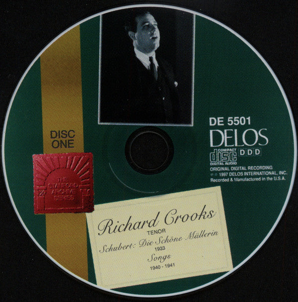 Richard Crooks (2) : Opera Arias & Songs / Die Schöne Müllerin (2xCD, Album)