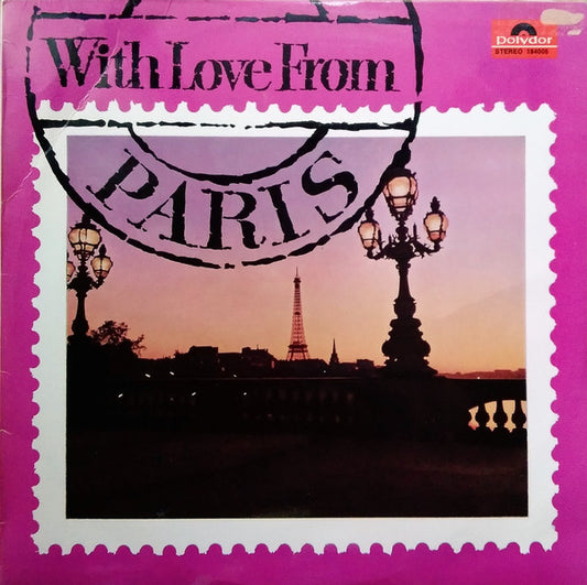 Various : With Love From Paris (LP, Comp)