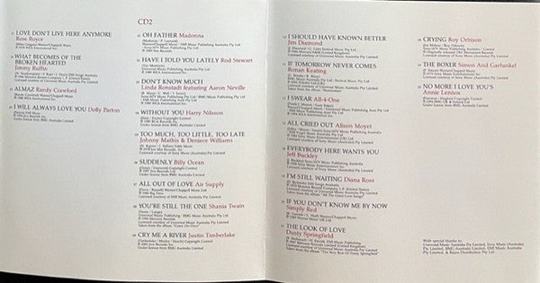 Various : Love Hurts - More Classic Tearjerkers (2xCD, Comp)
