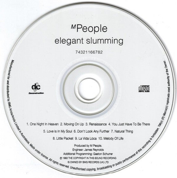 M People : Elegant Slumming (CD, Album)