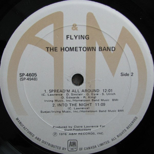 The Hometown Band* : Flying (LP, Album)