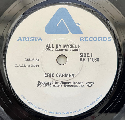 Eric Carmen : All By Myself (7", Single)