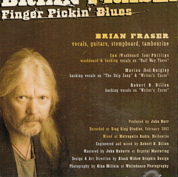Brian Fraser (5) : Finger Pickin' Blues (CD, Album)