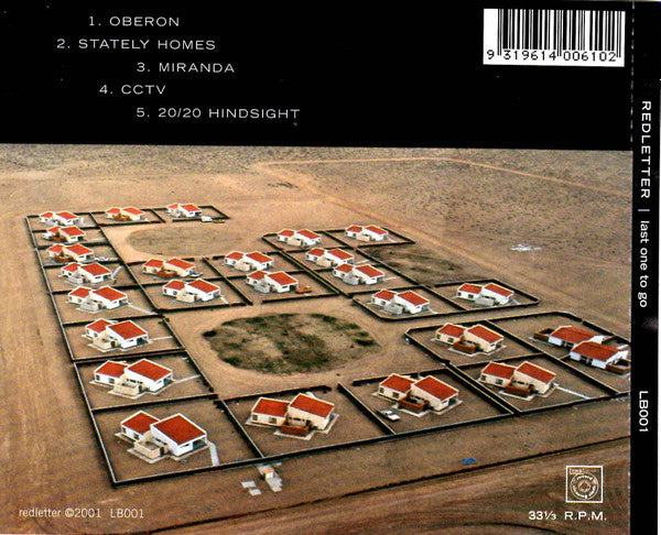 Redletter (2) : Last One To Go (CD, EP)