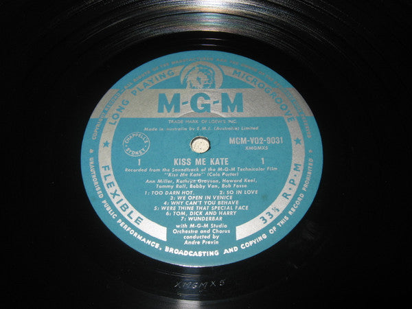 Various : Kiss Me Kate (LP, Album, Mono, RE)