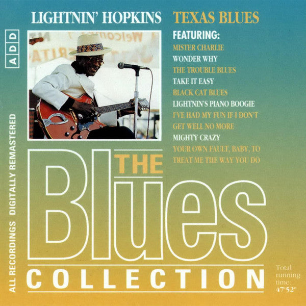 Lightnin' Hopkins : Texas Blues (CD, Album, RE)