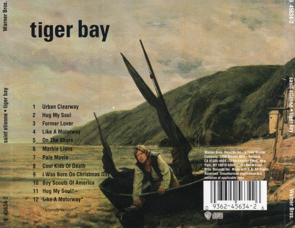 Saint Etienne : Tiger Bay (CD, Album, RP)