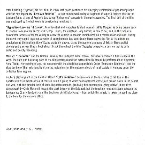 Passengers : Original Soundtracks 1 (CD, Album)