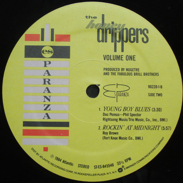 The Honeydrippers : Volume One (12", MiniAlbum, Pre)