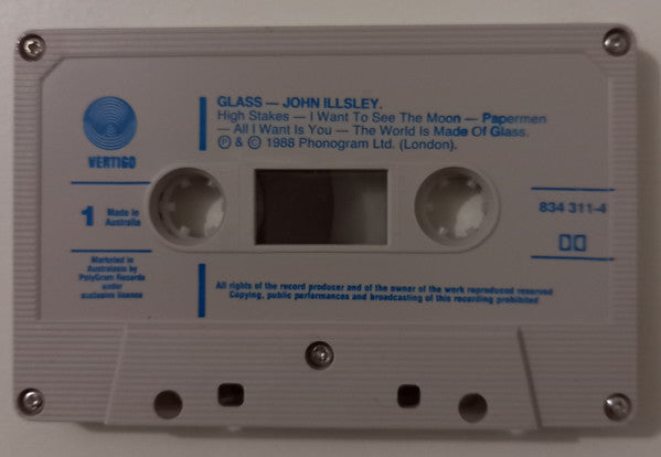 John Illsley : Glass (Cass, Album)