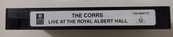 The Corrs : Live At The Royal Albert Hall, St. Patrick's Day (VHS, PAL)