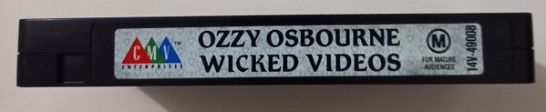 Ozzy Osbourne : Wicked Videos (VHS, PAL)