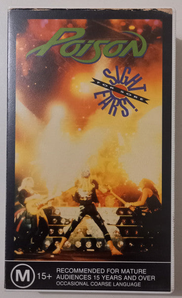 Poison (3) : Sight For Sore Ears! (VHS, PAL)
