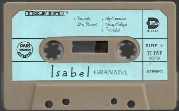 Isabel Granada : Isabel Granada (Cass, Album)