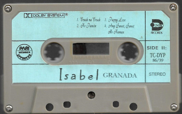 Isabel Granada : Isabel Granada (Cass, Album)