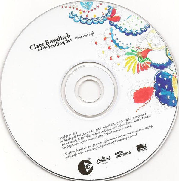 Clare Bowditch & The Feeding Set : What Was Left (CD, Album, Copy Prot., RE)