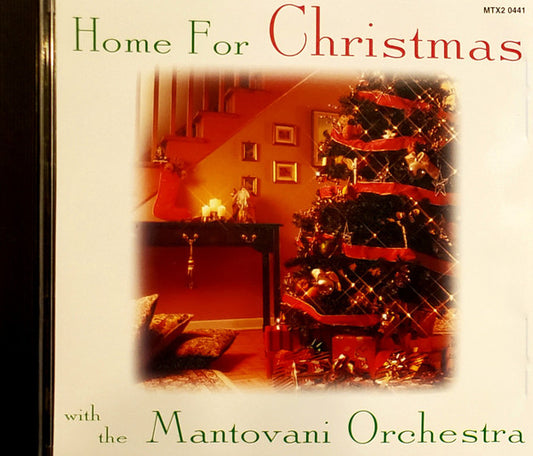 The Mantovani Orchestra* : Home For Christmas With The Mantovani Orchestra (CD, Comp, RE)