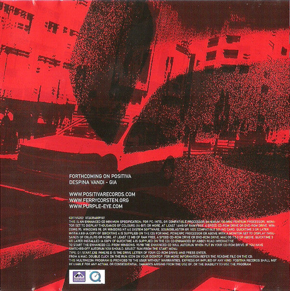 Ferry Corsten : Rock Your Body Rock (CD, Maxi, Enh, CD2)