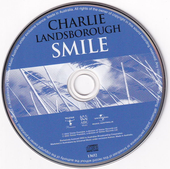 Charlie Landsborough : Smile (CD, Album)