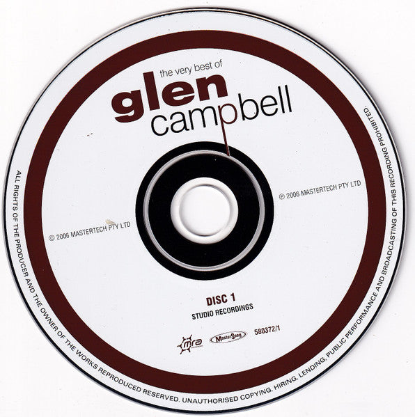 Glen Campbell : The Very Best Of Glen Campbell (2xCD, Comp)