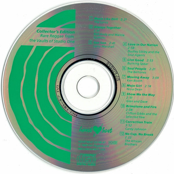 Various : Collector's Edition - Rare Reggae From The Vaults Of Studio One (CD, Comp)