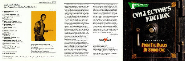 Various : Collector's Edition - Rare Reggae From The Vaults Of Studio One (CD, Comp)