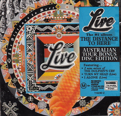 Live : The Distance To Here (CD, Album, Enh, RE, RP + CD + Aus)