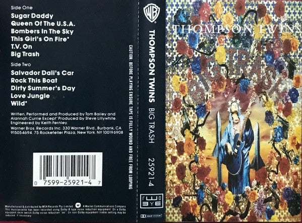 Thompson Twins : Big Trash (Cass, Album)