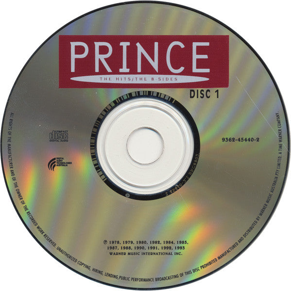 Prince : The Hits / The B-Sides (3xCD, Comp)