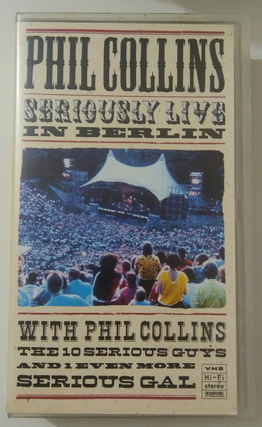 Phil Collins : Seriously Live In Berlin (VHS, PAL)