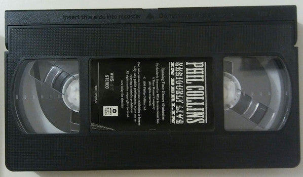 Phil Collins : Seriously Live In Berlin (VHS, PAL)